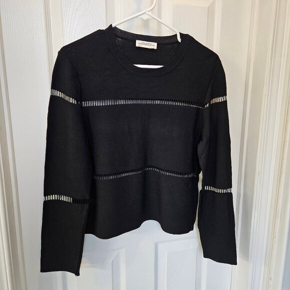 ZARA Woman Black Top - Picture 1 of 7
